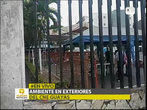 Ambientes en exteriores del CNE Guayas