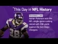 Adrian Peterson Sets NFL Single-Game Rushing Record This Day in NFL History 07