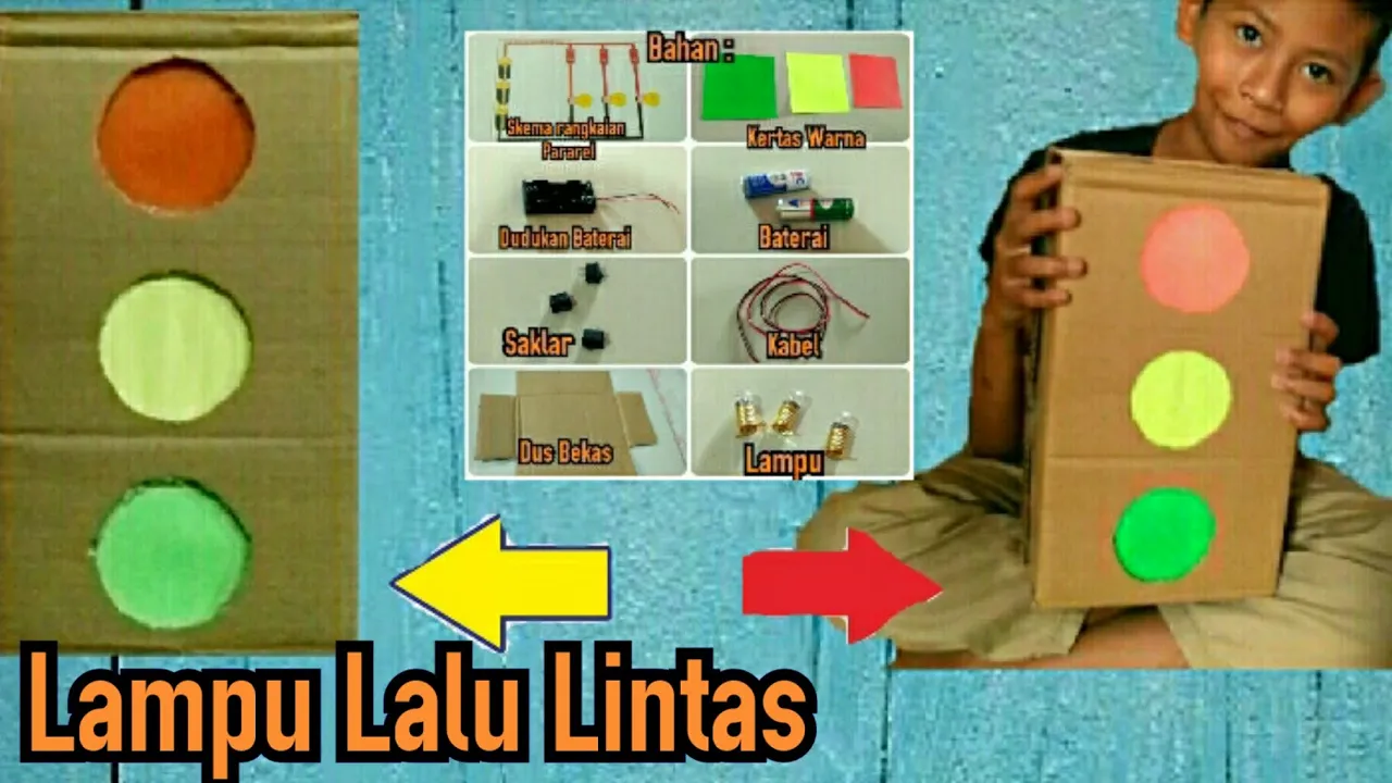 membuat lampu lalu lintas dari arduino uno