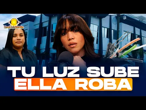 Así se burlan de ti: Funcionaria roba energía mientras tú pagas facturas altas