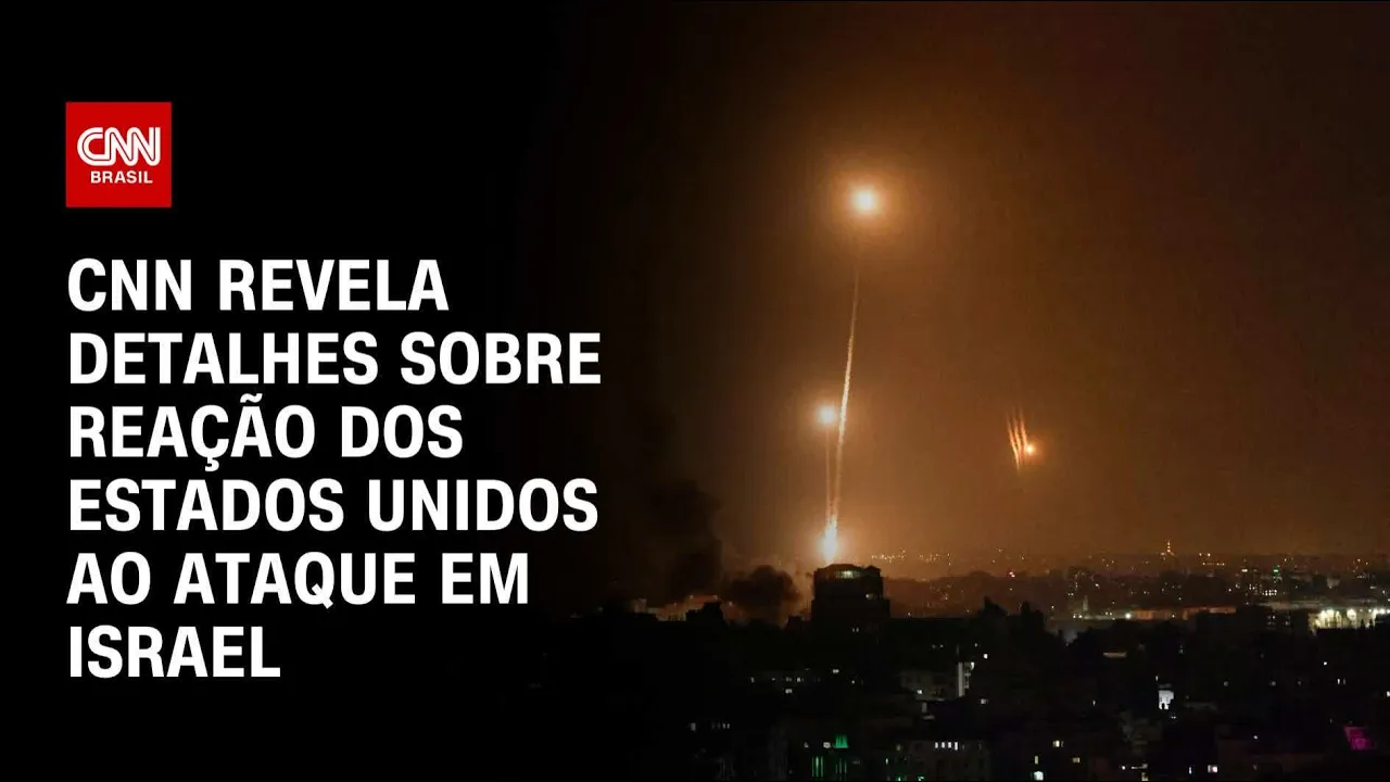 CNN revela detalhes sobre reação dos Estados Unidos ao ataque em Israel | AGORA CNN