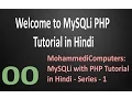 MySQLi with PHP Tutorial - Welcome
