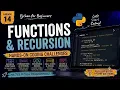 14 - Python Functions Recursion Defining Functions Arguments Recursive Functions