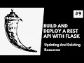 Updating And Deleting API Resources Build and Deploy a REST API with Flask