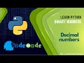 Decimal Module in Python Python Decimal Numbers Modules in python CodeMode