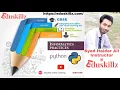 Creation of a Series with Dictionary NumPy array in Python Informatics Practices Class 12th