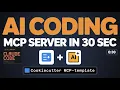 Generate a Working MCP Server in 30 Seconds Cookie Cutter Template