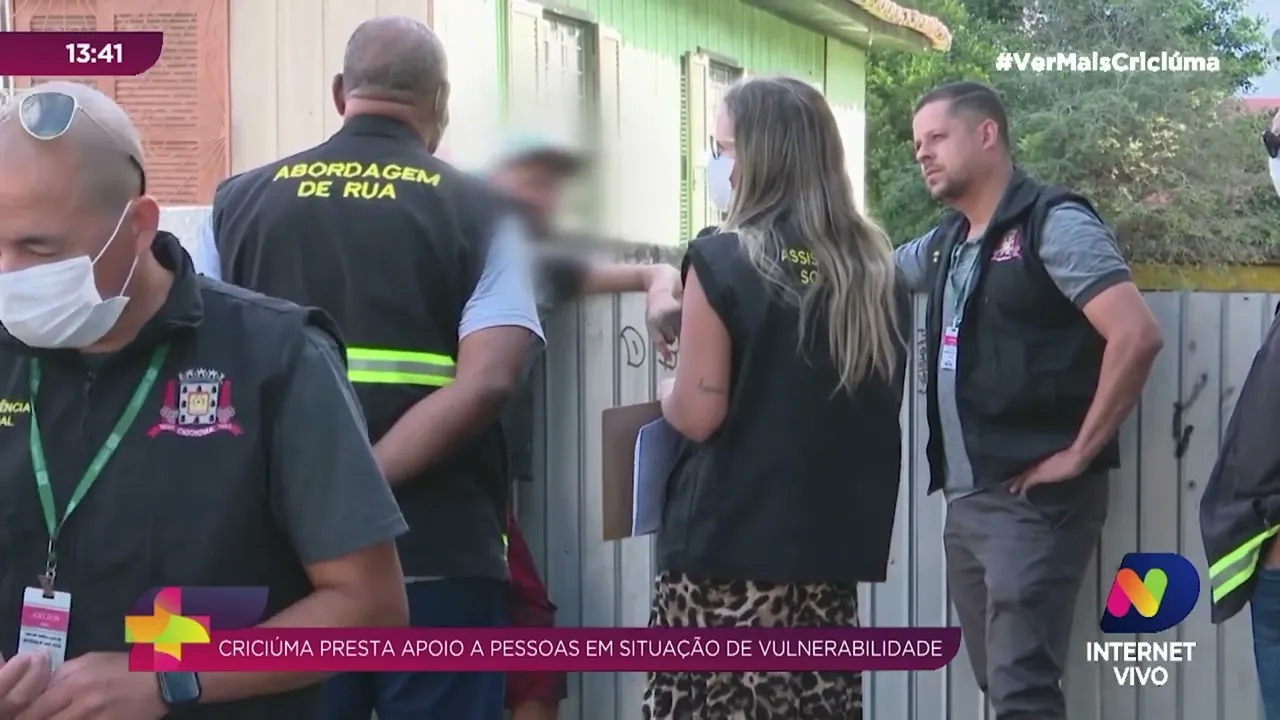 Assistência Social de Criciúma realiza ações para retirar do frio pessoas em situação de rua