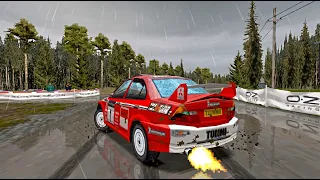 Colin McRae Rally 2.0 - Rally Finland Stage 2 - Mitsubishi Lancer Evo VI