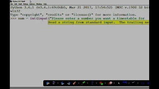 Python multiplication table using a for loop Code explained at the end