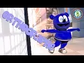 Lagu Learn to Spell BLUE in FRENCH * Orthographer BLEU en Français * Learn FRENCH with Gummibär