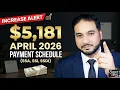 SOCIAL SECURITY CHECKS April 2026 Payment Schedule SSA SSI SSDI Update
