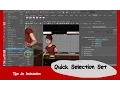 Quick Select Sets y Creacion de Botones en Maya