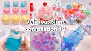 【ASMR】🍧おいしそうなスライムまとめ12🧊【音フェチ】Delicious slime compilation 12