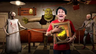 GRANNY'S FIVE NIGHTS AT SHREK'S HOTEL 😱😂