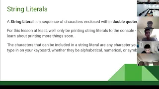 AP CS A Unit 1 Lesson 1 - Printing in Java