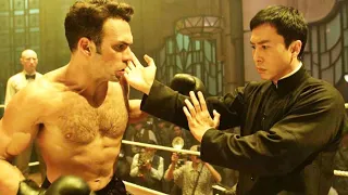 El Boxeador Abus1vo Conoce al Maestro de Bruce Lee 🥊| Kung fu Vs. Box | Ip Man 2 Resumido