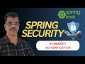 Spring Security Tutorial for Beginners In-Memory Authentication