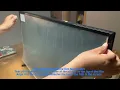 Anti Glare Film Blue Light Filter Glare Screen Protector Reflection Reduction Relieve Eye Strain