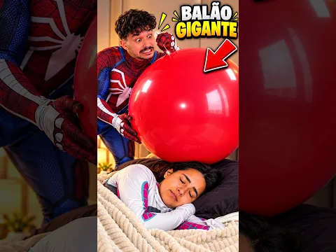 É IMPOSSÍVEL ACORDAR A MULHER-ARANHA! 😱