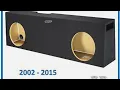 Ground Shaker 2002-2015 Ram Single Cab Dual 12 sub box