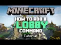 Add Lobby Command To Your Minecraft Server HubMagic Tutorial