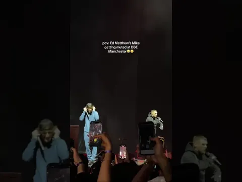 pov: Ed Mathew’s mic getting muted at DBE Manchester 😭😭