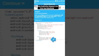 Solution Of Android App AIDE 3 Widgets