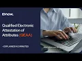 Qualified Electronic Attestation of Attributes QEAA Explained in 2 Minutes