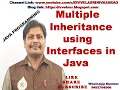 Multiple Inheritance in Java using Interface Interface Multiple Inheritance in Java Interface