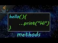Java methods explained in 10 minutes
