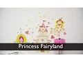 Princess Fairyland Wall Art Decal Kit