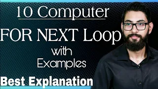 FOR NEXT Loop in GW BASIC Loop Structure 10 class computer chapter 3