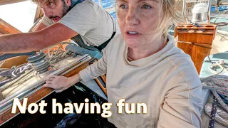 Truly gnarly weather 🥹- like the WORST sea state we’ve seen in YEARS (Calico Skies Sailing, Ep 210)