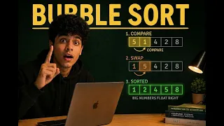 Bubble Sort Explained with Animation Easiest DSA Sorting Algorithm