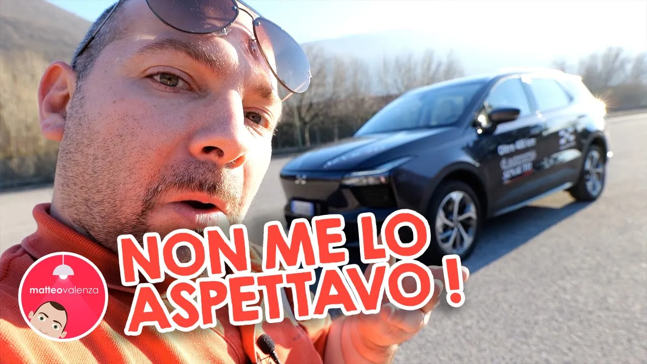 Aiways U5 alla prova dei consumi invernali, dalla salita ai 130 km/h