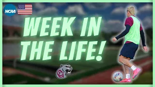 College Soccer Week in the Life NCAA Division 2