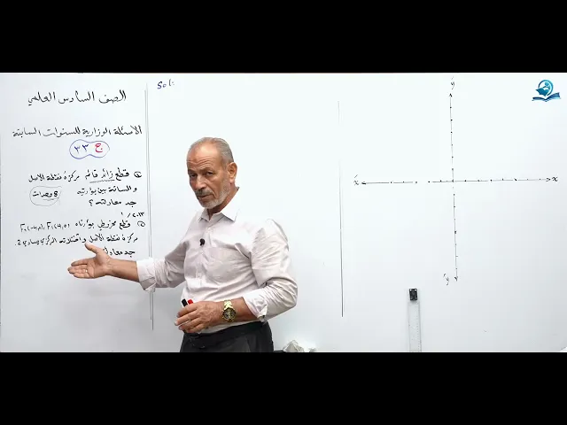 رياضيات السادس العلمي - الفصل الثاني - ألاسئله الوزارية الخارجية ج33
