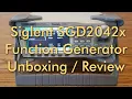 Siglent 2042x Function Generator Unboxing and Review