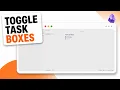 How to Add Checkboxes in Obsidian Action List Blocks