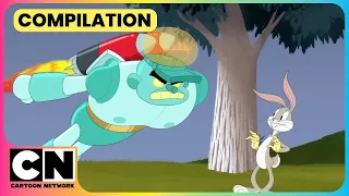 Why Is Elmer After Bugs?!👀🔫| Looney Tunes🐇| Watch 90s Classic Cartoon | Kids Cartoon😍| @cnindia​
