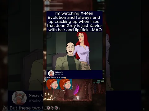 I'm watching X-Men Evolution and I always end up cracking up when I see that Jean Grey is just