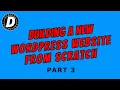 WordPress DIY Website Project Part 3 Installing Kadence theme