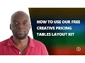 Free Divi Downloads Creative Pricing Tables Layout Kit