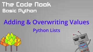 Python Basics - Adding Overwriting Values to a List