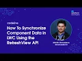 codeLive How To Synchronize Component Data in LWC Using the RefreshView API