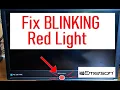 Fix Emerson TV Blinking Red Wont Turn On Power Light Stays On LED 32 Screen Blinks 4 Times Funai