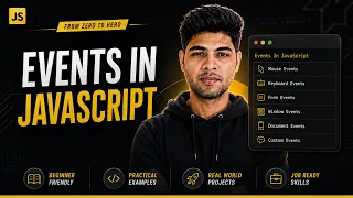 JavaScript Events Click Keyboard Mouse Events JavaScript Tutorial