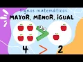 Mayor menor igual Signos matematicos - educativo