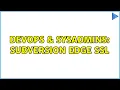 DevOps SysAdmins Subversion Edge SSL